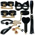 Kit Sado Maleta de Luxo SI (8111) - Preto