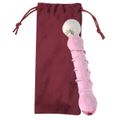 Plug de Vidro Com Linha em Espiral SI -(8802) - Rosa