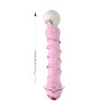 Plug de Vidro Com Linha em Espiral SI -(8802) - Rosa