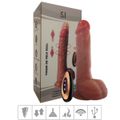 Prótese 15x13cm Com Vibro Ventosa e Escroto Vai e Vem SI (8820-felipão) - Bege