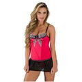 *Fantasia Chayene Bordados Diversos (DM353) - Rosa