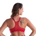 *Soutien Duanip Com Bojo e Fecho Frontal (DU714). - Vermelho