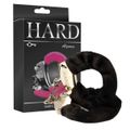 Algema em Metal Com Pelúcia Hard (HA109P) - Preto
