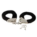 Algema em Metal Com Pelúcia Hard (HA109P) - Preto