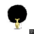 Plug de Metal PomPom Escuro Hard (HA115-ST607) - Dourado