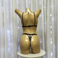 Conjunto Glamourosa Íntima Delas (ID1081) - Preto