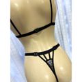 Conjunto Glamourosa Íntima Delas (ID1081) - Preto