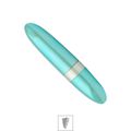 **Vibrador Formato De Batom Sexy Toys (MBA1301) - Azul Metálico
