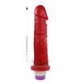 Prótese 17x15cm Com Vibro Aromática (PC001) - Morango