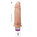 Prótese 14x16cm Com Vibro - (PC010) - Bege