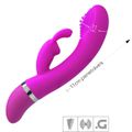 Vibrador Sog Com Estimulador VP (PG042-16742) - Magenta