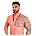 Arreio Harness Anthony (EX208-EX207) - Vermelho