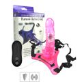 *Cinta Com Vibrador Harness Rabbit VP- (CT013-ST445) - Rosa