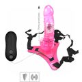 *Cinta Com Vibrador Harness Rabbit VP- (CT013-ST445) - Rosa