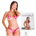 Lingerie Comestível Karamela - (ST574) - Morango c/ Champagne