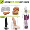Prótese Fogo da Paixão Variadas (HP349BG). - Bege