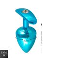 Plug Metálico M Anatômicoa (HA140). - Azul