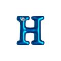 Letras Para Personalização Azul (HA180A) - H