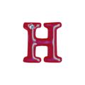 Letras Para Personalização Vermelha (HA180V). - H