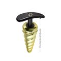 Plug de Plástico Secret Bag (HA195) - Dourado