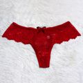 *Calcinha Renda (LAB0724) - Vermelho