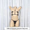 Strapy Com Pérola (LG001) - Preto