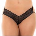 *Calcinha Bumbum Lação (PS6124) - Preto
