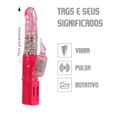 Vibrador Youvibe Rotativo Multivelocidades VP (RT000-ST237) - Rosa