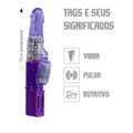 Vibrador Youvibe Rotativo Multivelocidades VP (RT000-ST237) - Roxo