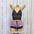 Baby Doll Ivete Íntima Delas (ID897-ST861) - Roxo