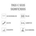 *Bolinha Funcional Sexy Balls 3un (ST733) - Olho de Tandera