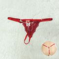 *Calcinha Play Boy (TO028) - Vermelho