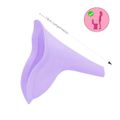 Suporte Urinário Feminino em Silicone - (UR-001) - Roxo