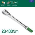 Torquímetro Estalo de 1/2" 20-100Nm Da SATA - ST96311SC