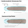 Capa Peniana de 14cm Para 15cm Com Glande Avantajada SI (1067-ST305) - Azul
