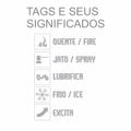 *PROMO - Excitante Unissex La Passion Love Fire Spray 15ml Validade 10/22 (17178) - Padrão