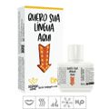 *Gel Comestível Com Tatoo Provisória Quero Sua Língua 15ml (17660) - Açaí