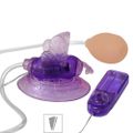 *Massageador Vaginal Com Sucção E Vibro Butterfly Clitoral SI (5325) - Roxo