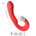 *Vibrador Ponto G Com Estimulador Magic Tongue SI (5629) - Laranja