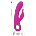 Vibrador Recarregável Hot Rabbit SI (6043). - Magenta