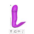 Vibrador Ponto G Com Impulso Suri SI (7218) - Magenta