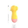 Vibrador Com Pulsação Silk SI (7547) - Amarelo