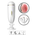 Masturbador Lanterna Com Vibro Fox SI (8777) - Branco