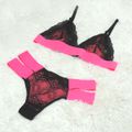 Conjunto Neon (DR4533) - Preto C/ Rosa