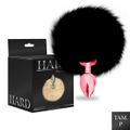 Plug Metálico PomPom Escuro Hard (HA115) - Vermelho