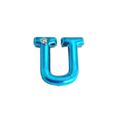 Letras Para Personalização de Plug Azul (HA180A) - U