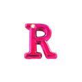Letras Para Personalização de Plug Rosa (HA180R) - R