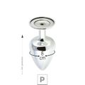 Plug Metálico P Personalittè - (HA185) - Cromado