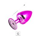 Plug Metálico G Personalittè (HA187) - - Rosa