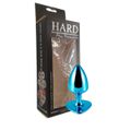 Plug Metálico Personalité Coração - (HA189) - Azul